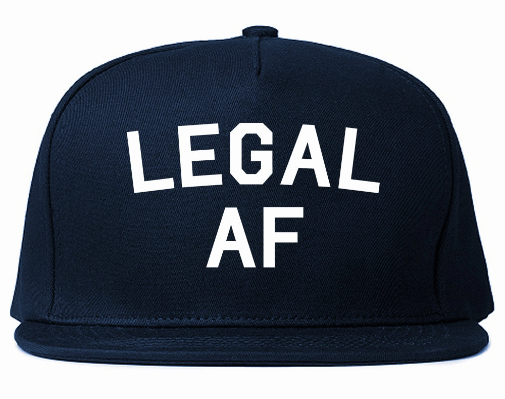 Legal AF 21st Birthday Mens Snapback Hat
