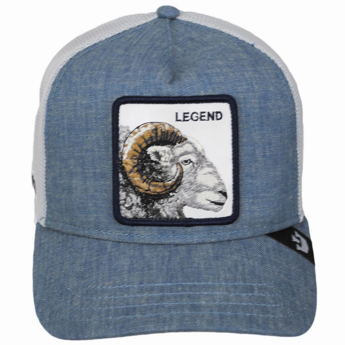 Legend Herringbone Mesh Trucker Snapback Baseball Cap