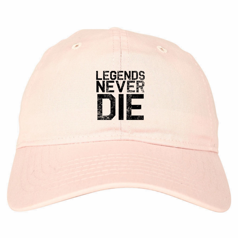 Legends Never Die Vintage Mens Dad Hat