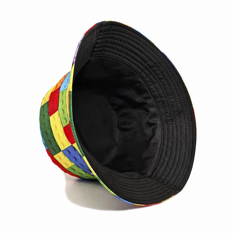 Lego Building Blocks Reversible Bucket Hat