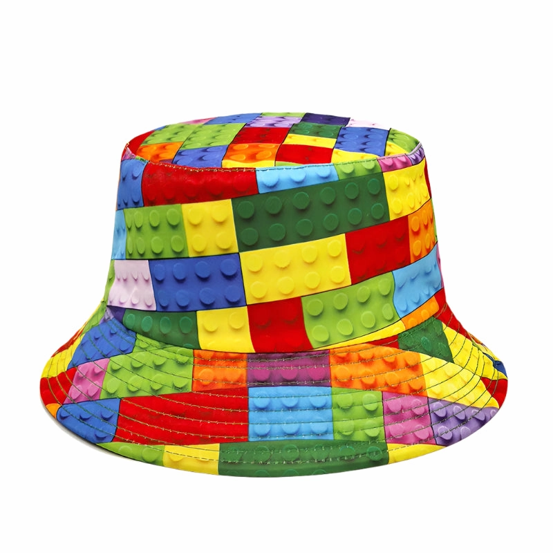 Lego Building Blocks Reversible Bucket Hat