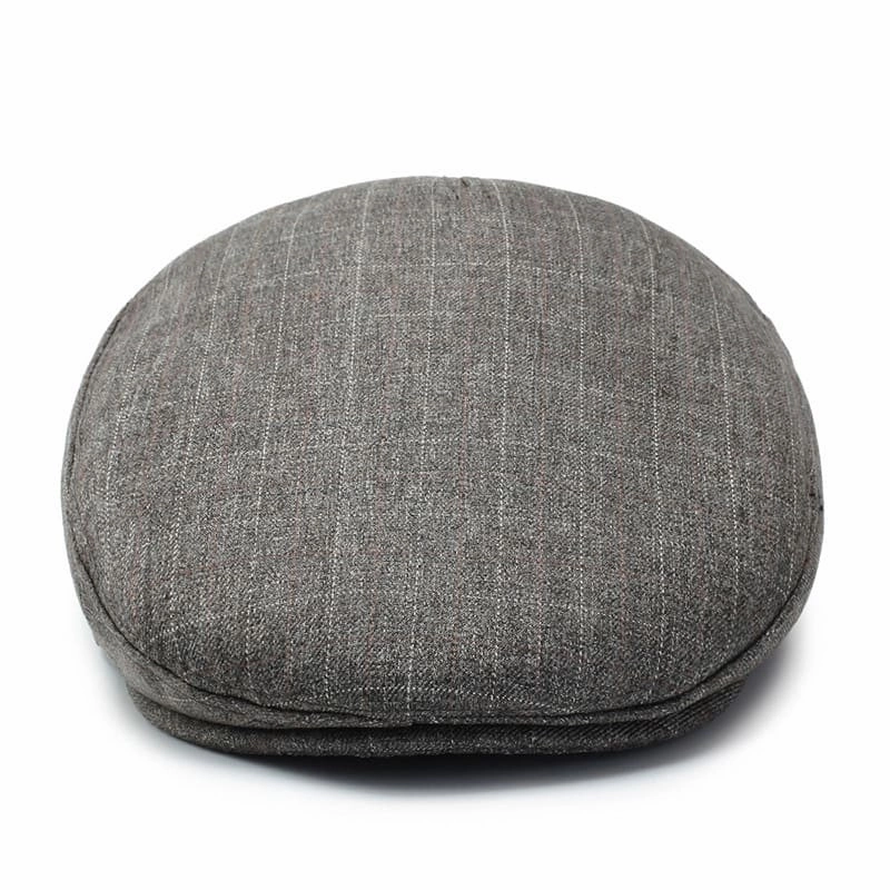 Lenny's Plaid Cotton Flat Cap