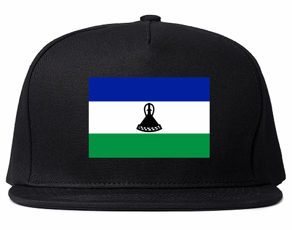 Lesotho Flag Country Printed Snapback Hat Cap