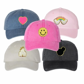 Letter Patch Icon Baseball Hat