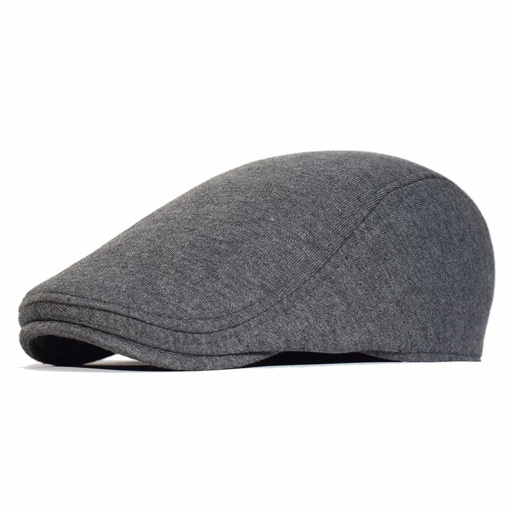 Leuven Plain Cotton Flat Cap