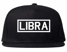 Libra Horoscope Sign Mens Snapback Hat