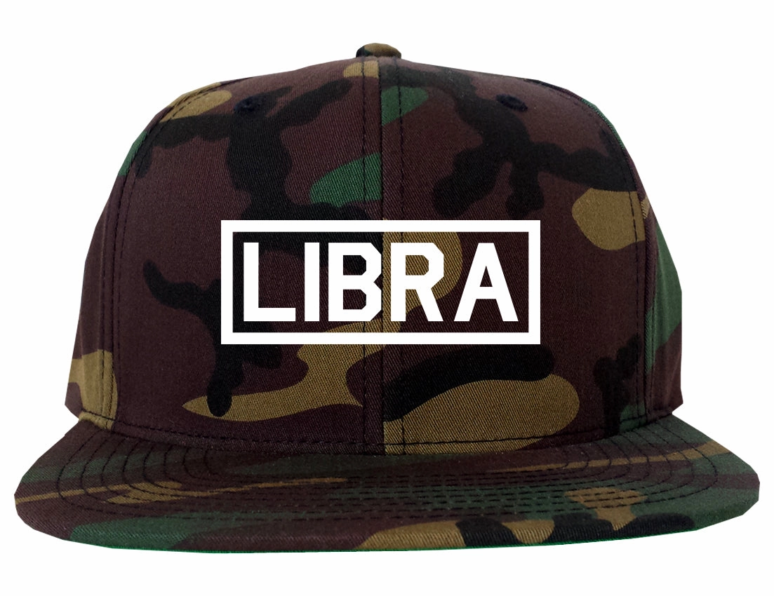 Libra Horoscope Sign Mens Snapback Hat