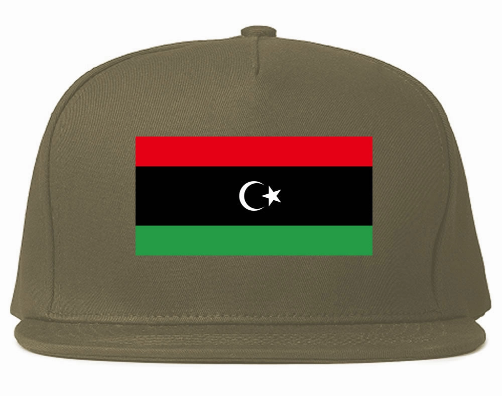Libya Flag Country Printed Snapback Hat Cap
