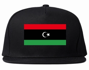 Libya Flag Country Printed Snapback Hat Cap