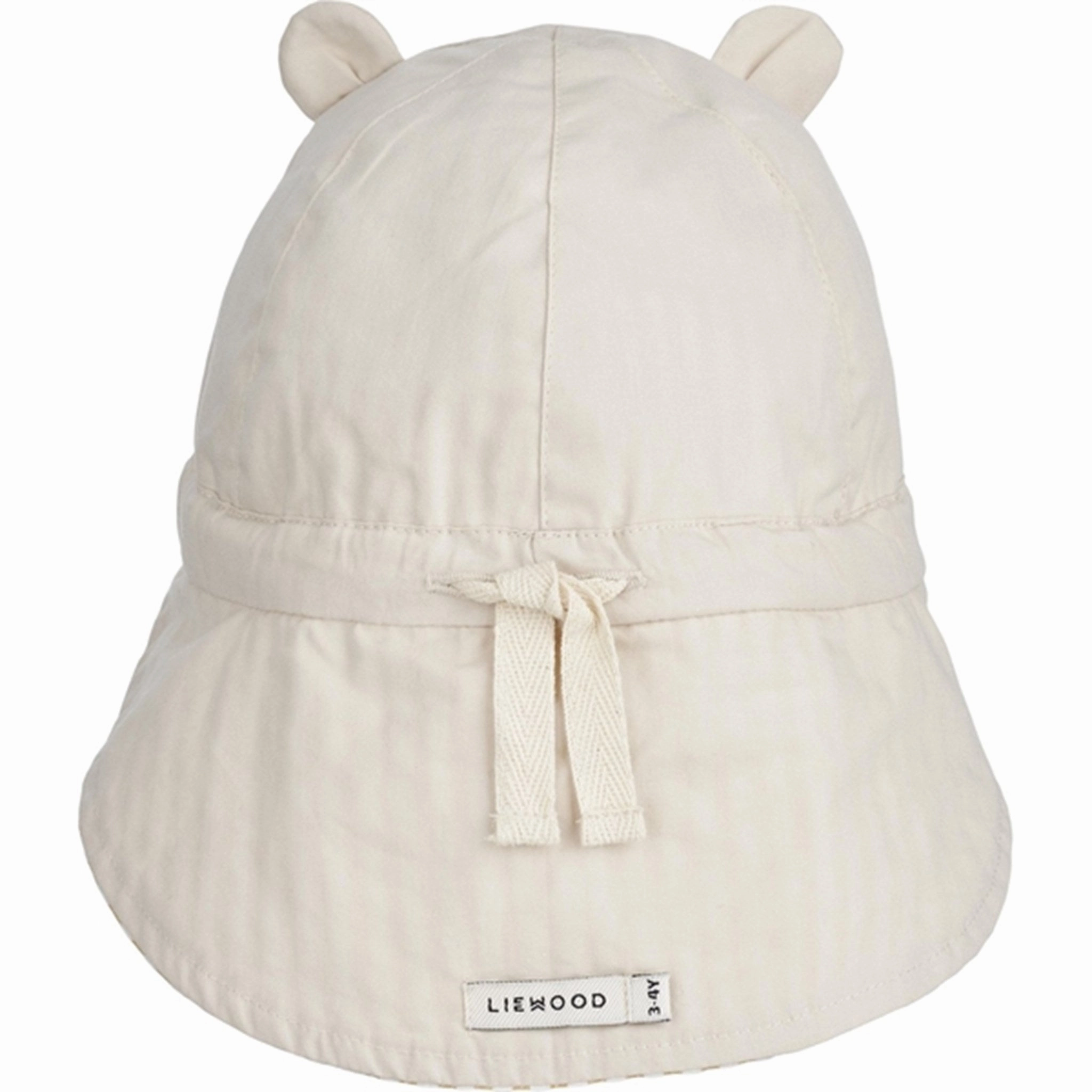Liewood Gorm Sun Hat Stripe Yellow Mellow/Crme