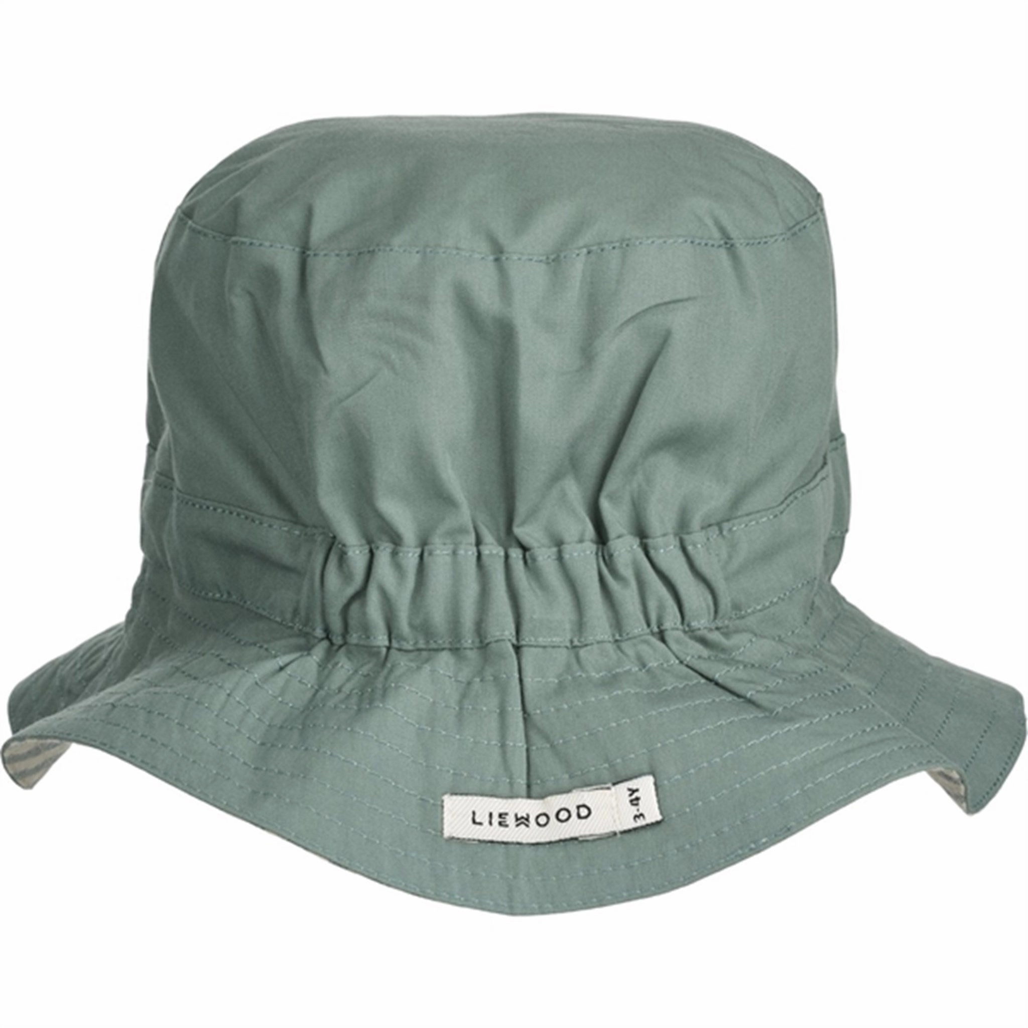 Liewood Sander Sun Hat Stripe Peppermint/Sandy