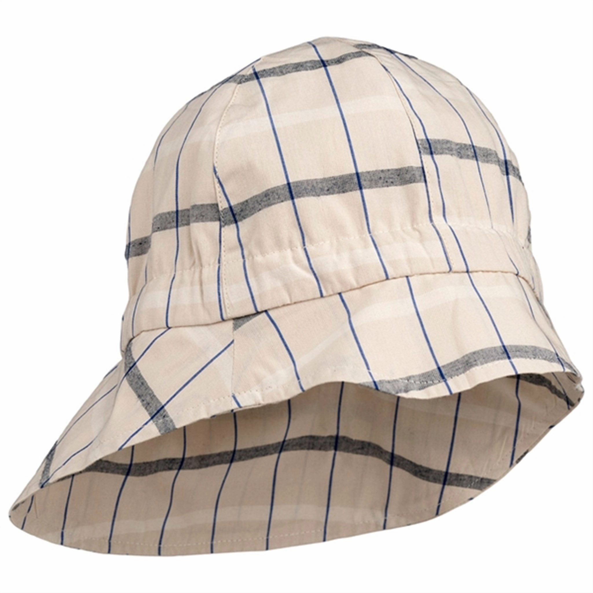 Liewood Sunneva Sun Hat Check Sandy Multi Mix