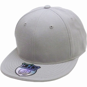 Light Gray - Structured and Fitted Baseball Cap