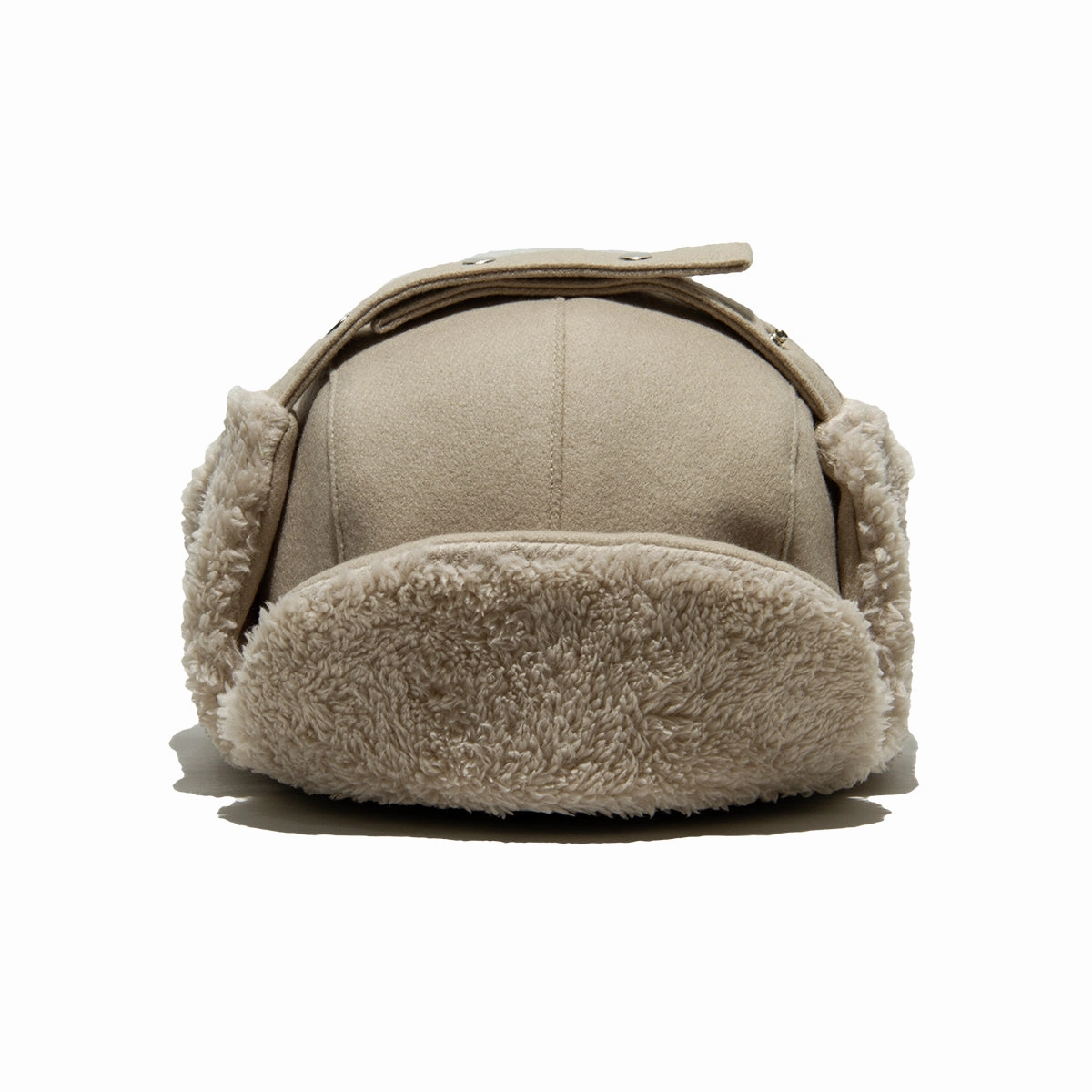 LIGHT MELTON FLIGHT CAP - Beige