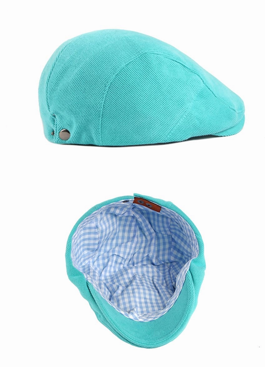 Lincoln Corduroy Cotton Flat Cap