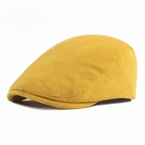 Lincoln Corduroy Cotton Flat Cap