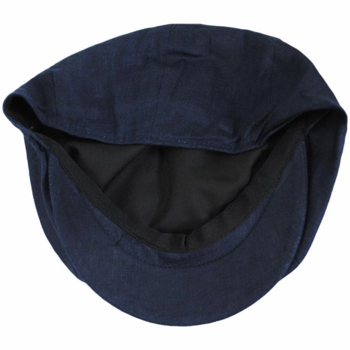 Linen and Cotton Newsboy Cap