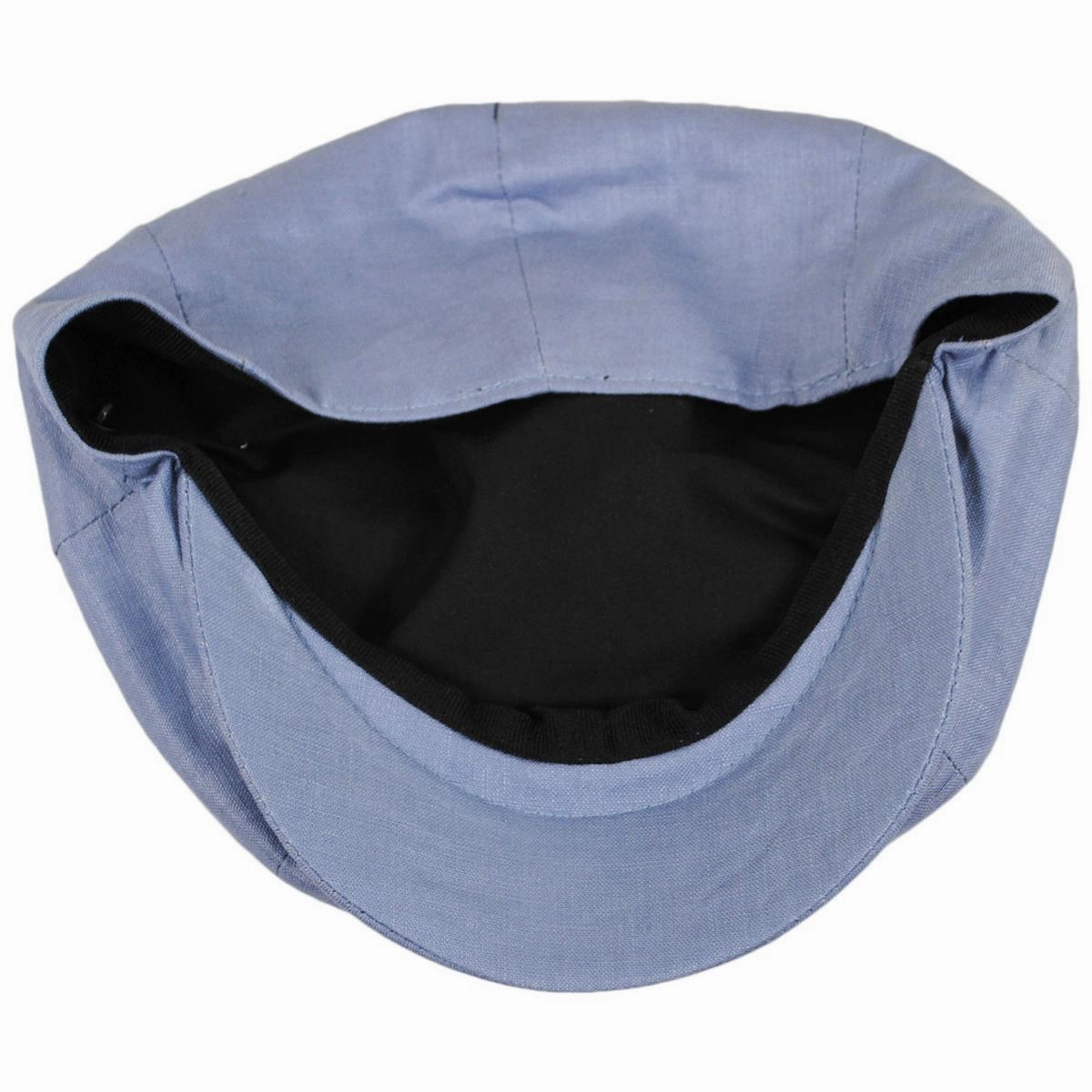 Linen and Cotton Newsboy Cap