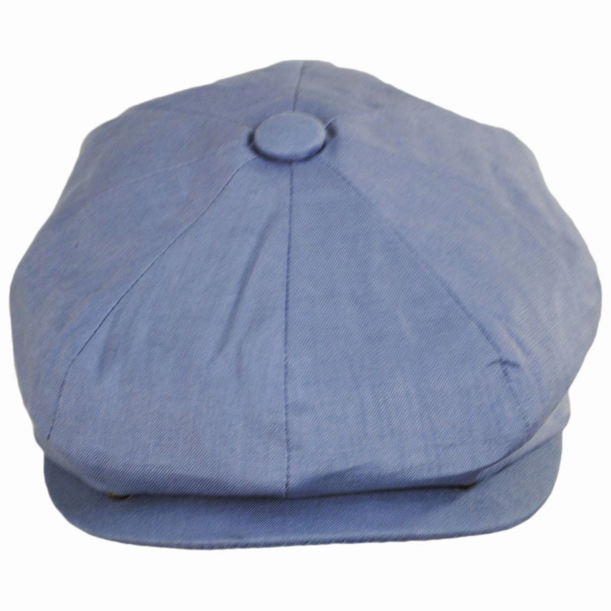 Linen and Cotton Newsboy Cap