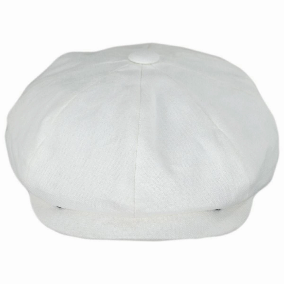 Linen and Cotton Newsboy Cap