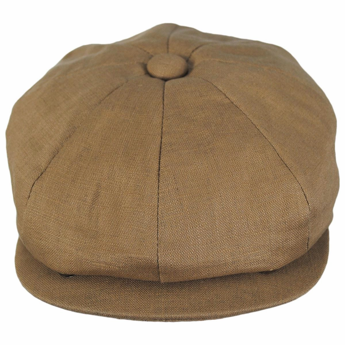 Linen and Cotton Newsboy Cap
