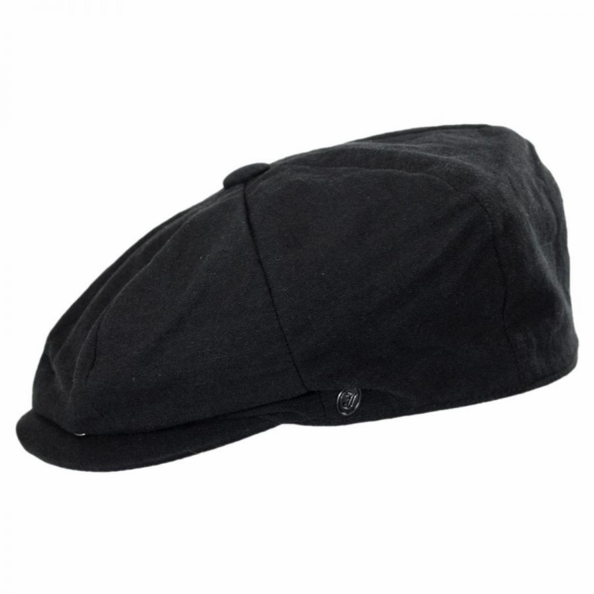 Linen and Cotton Newsboy Cap