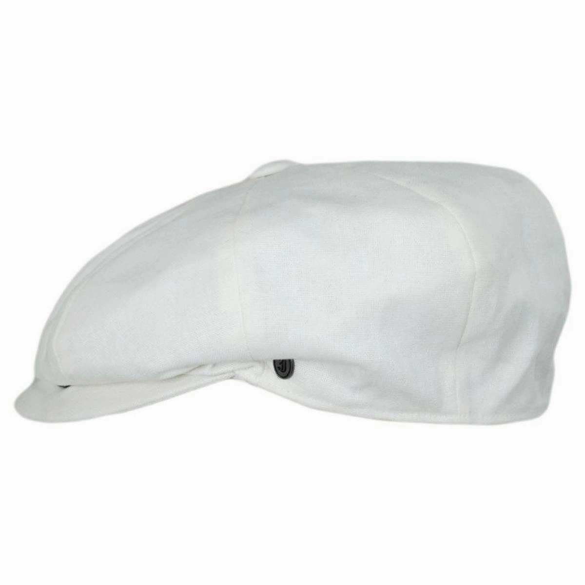 Linen and Cotton Newsboy Cap