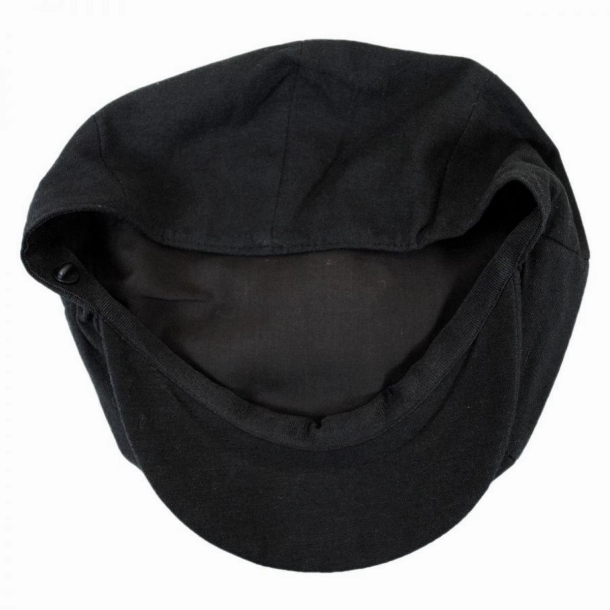 Linen and Cotton Newsboy Cap