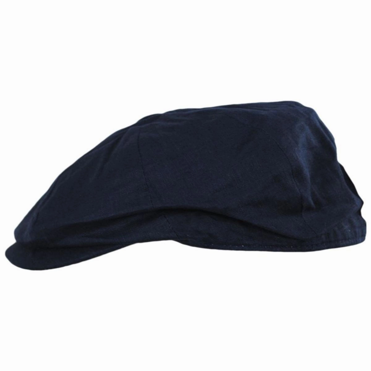 Linen and Cotton Newsboy Cap