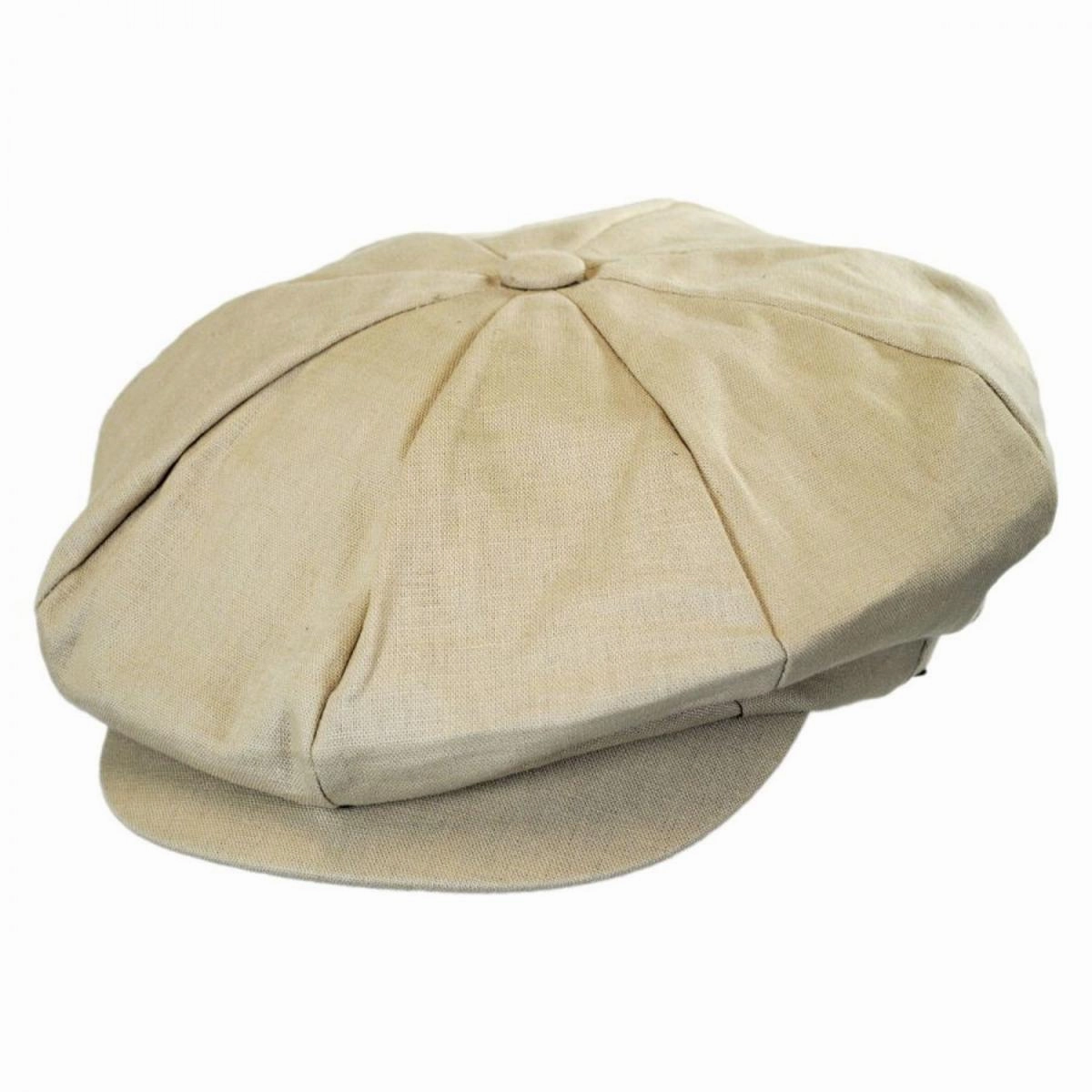 Linen Big Apple Cap