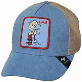 Linus Mesh Trucker Snapback Baseball Cap