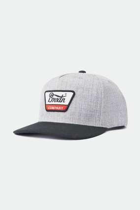 Linwood C Netplus MP Snapback - Heather Grey/Black