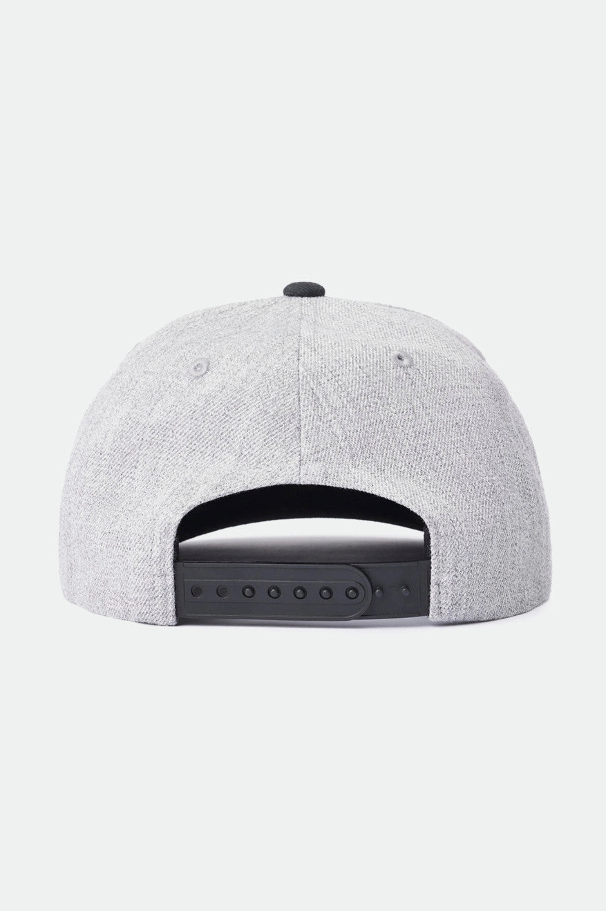 Linwood C Netplus MP Snapback - Heather Grey/Black