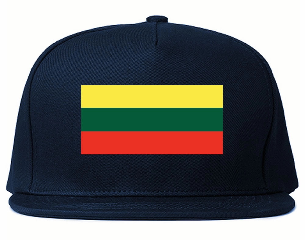 Lithuania Flag Country Printed Snapback Hat Cap