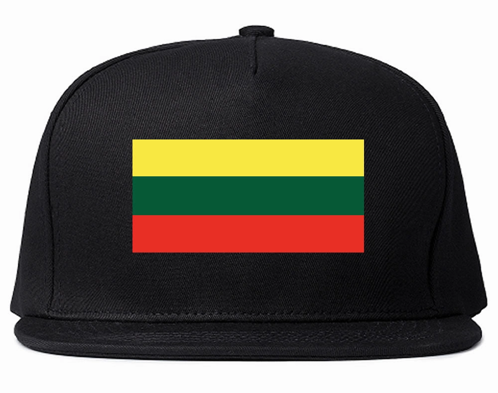Lithuania Flag Country Printed Snapback Hat Cap