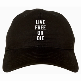 Live Free Or Die Dad Hat