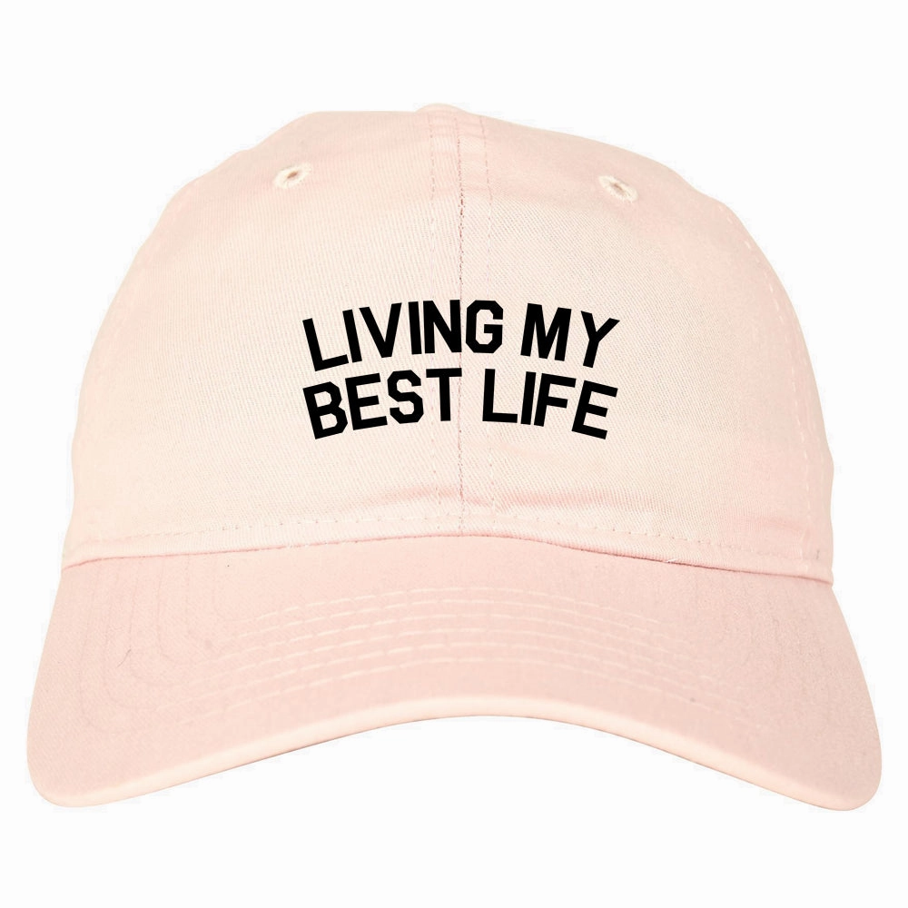 Living My Best Life Mens Dad Hat
