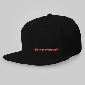 LOGO BAR SNAPBACK IN BLACK