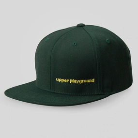 LOGO BAR SNAPBACK IN FOREST GREEN