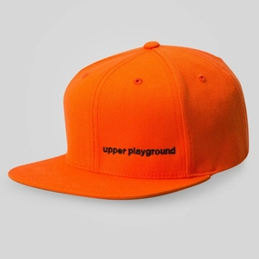LOGO BAR SNAPBACK IN ORANGE