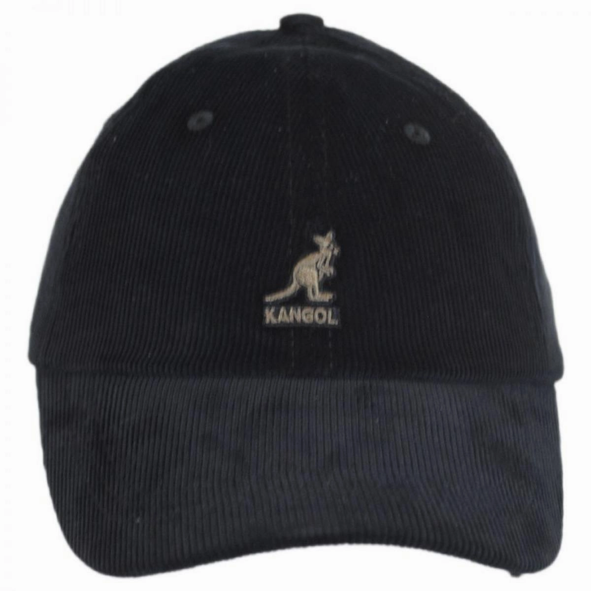 Logo Corduroy Strapback Baseball Cap Dad Hat