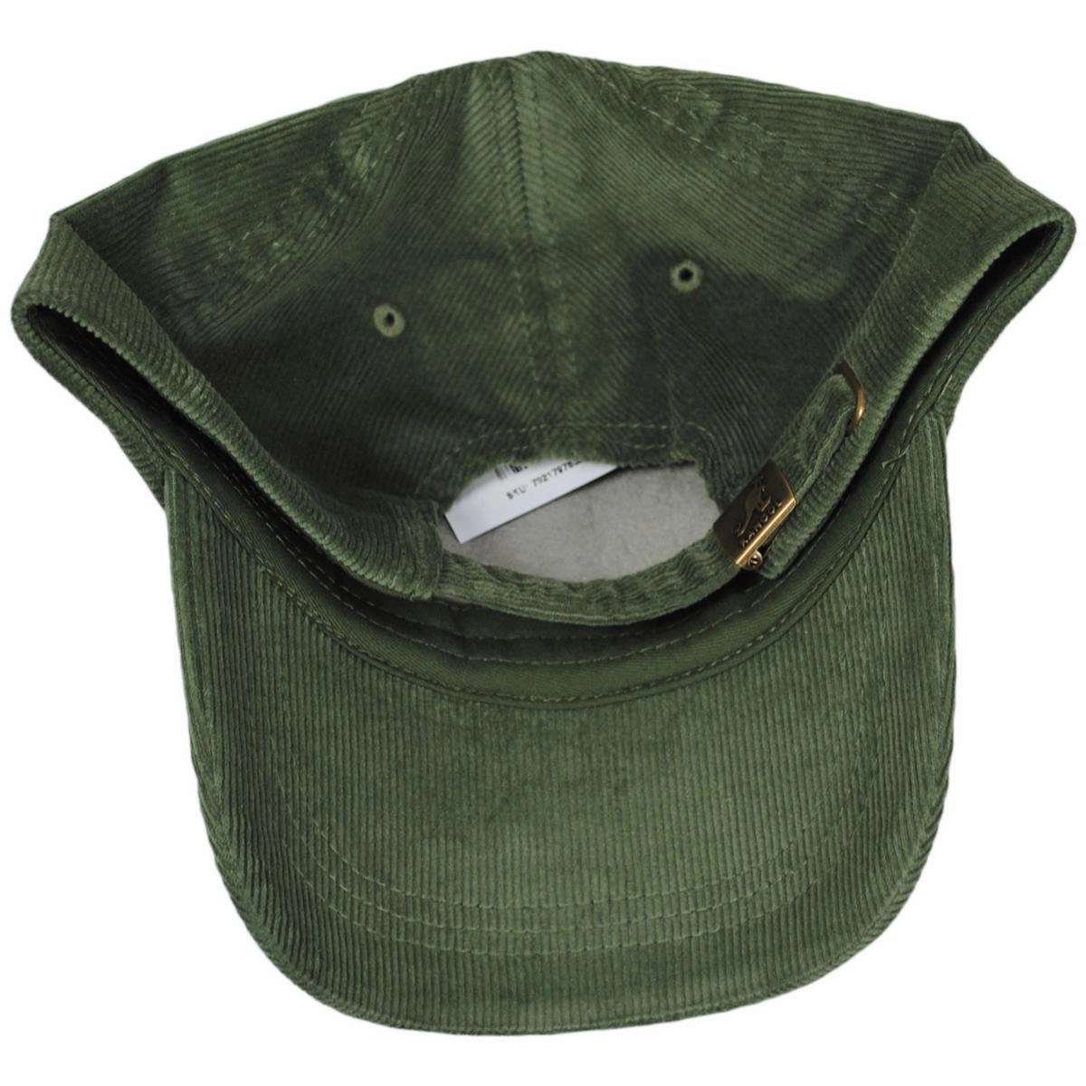 Logo Corduroy Strapback Baseball Cap Dad Hat