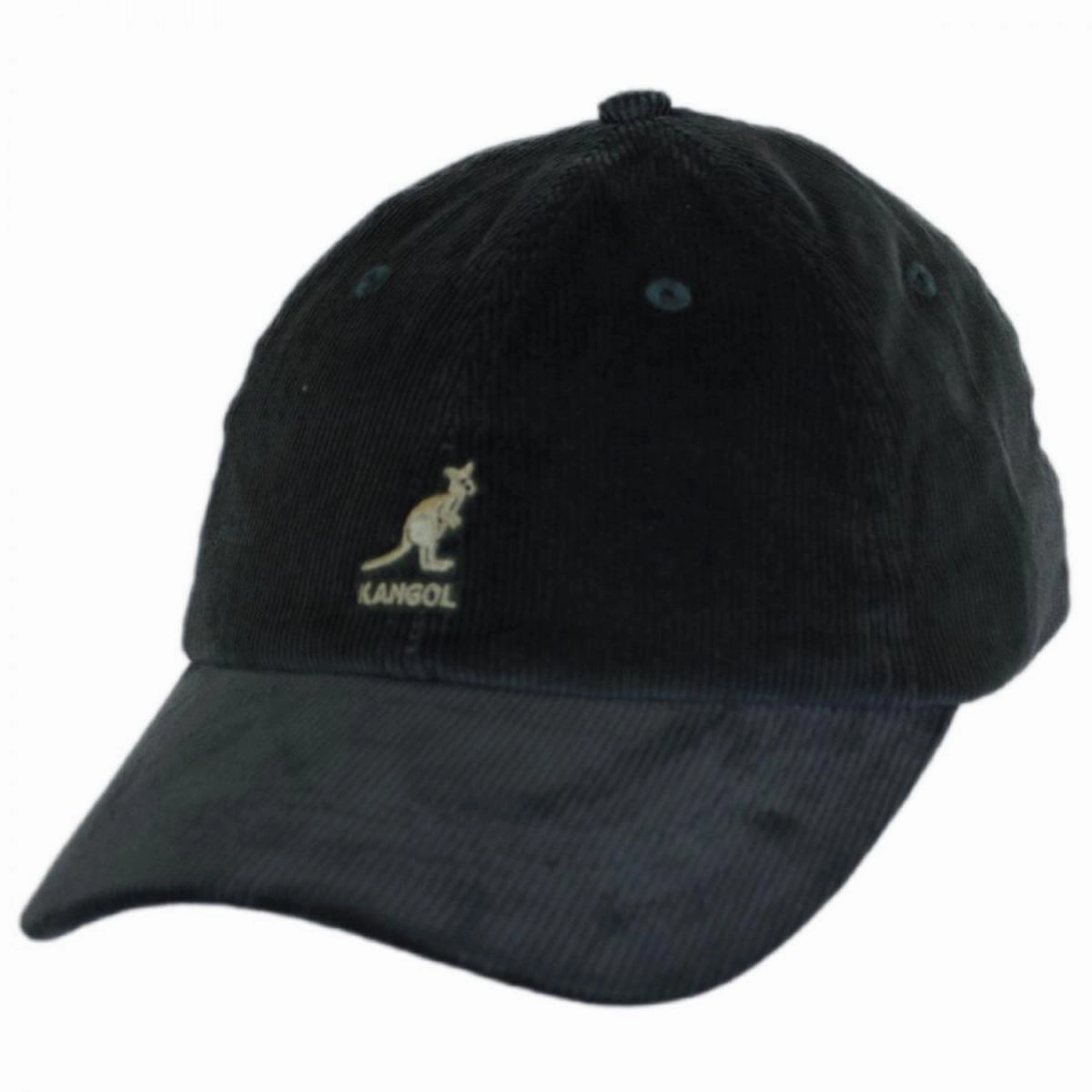 Logo Corduroy Strapback Baseball Cap Dad Hat