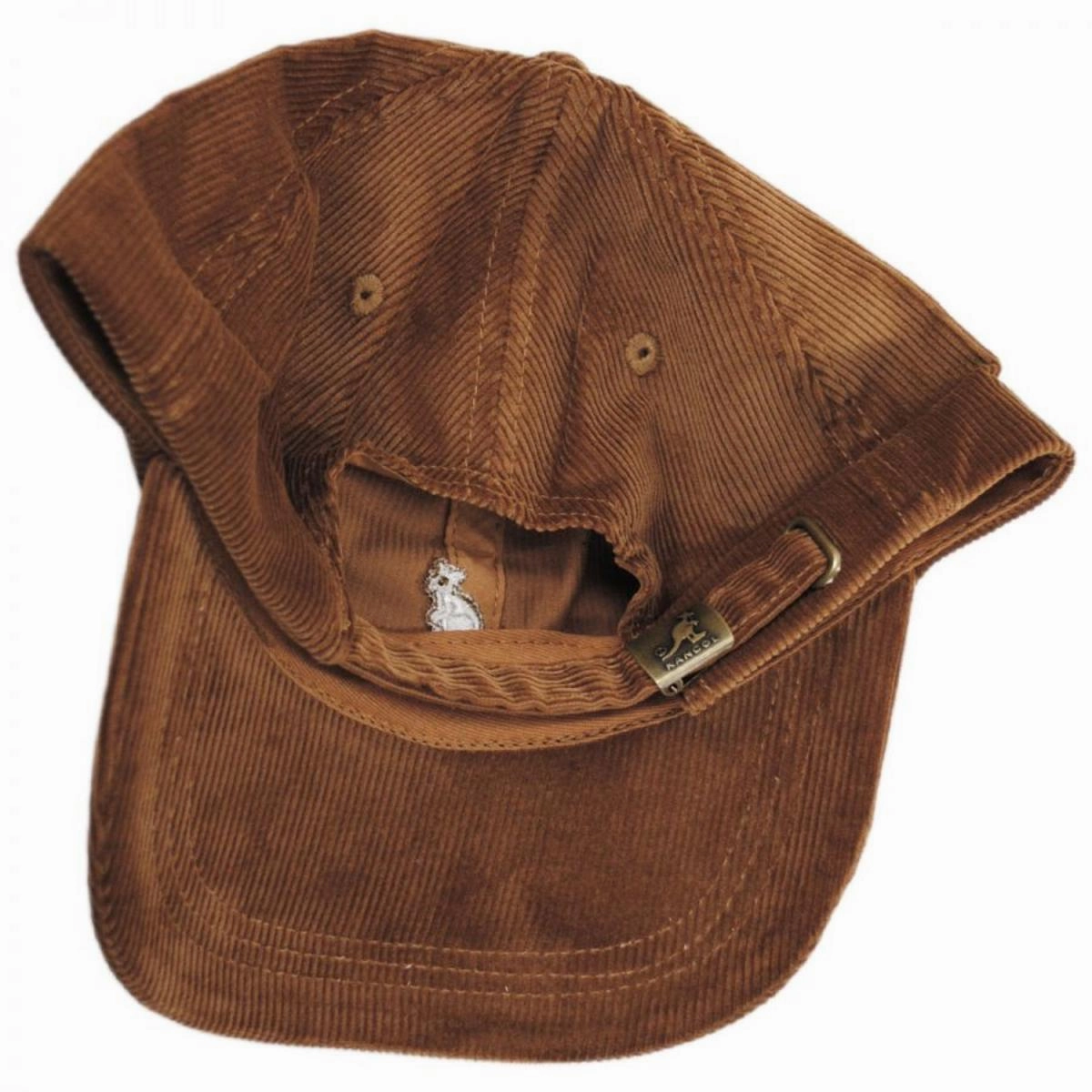 Logo Corduroy Strapback Baseball Cap Dad Hat