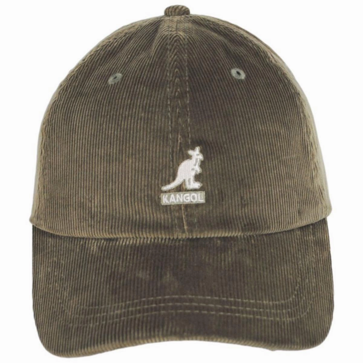 Logo Corduroy Strapback Baseball Cap Dad Hat