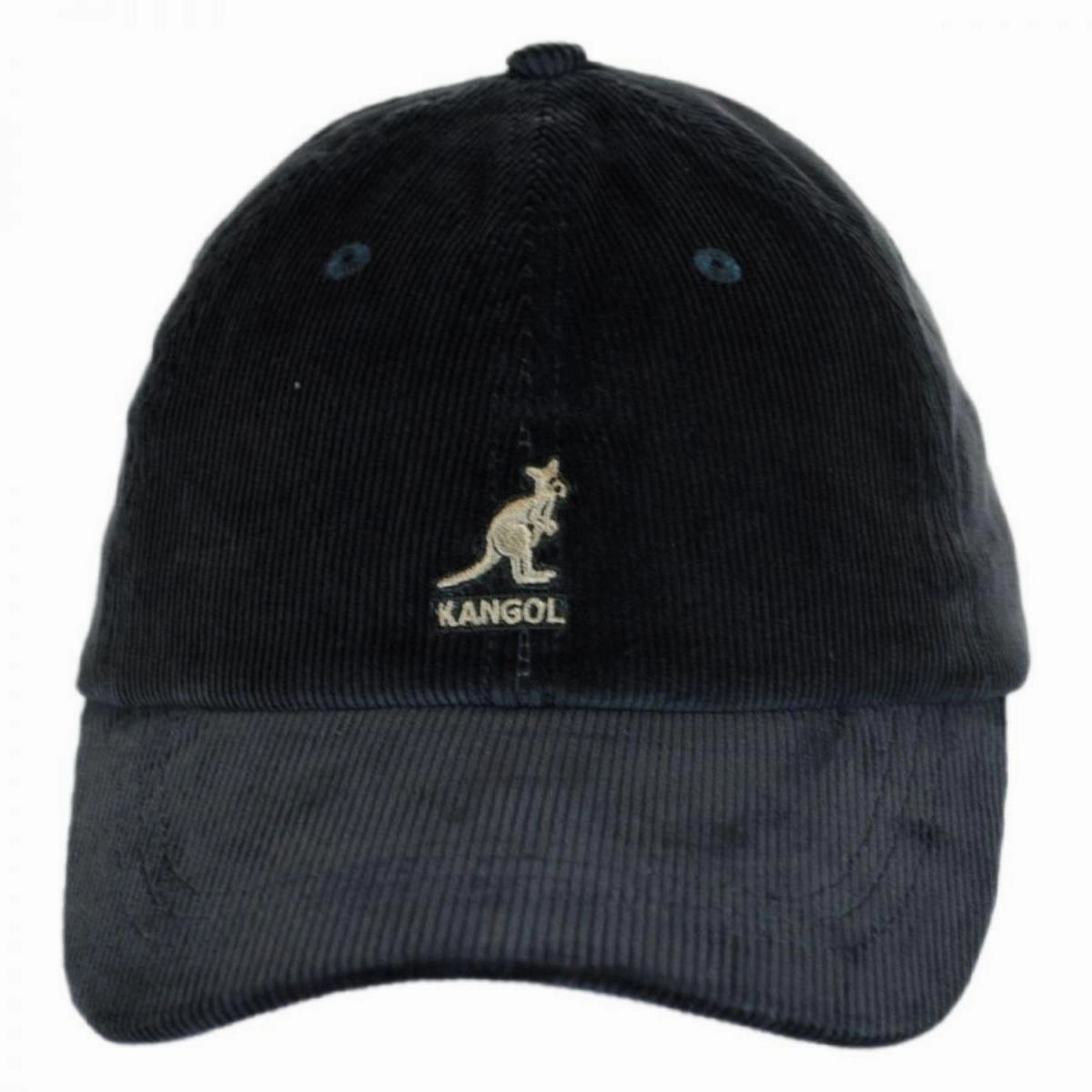 Logo Corduroy Strapback Baseball Cap Dad Hat
