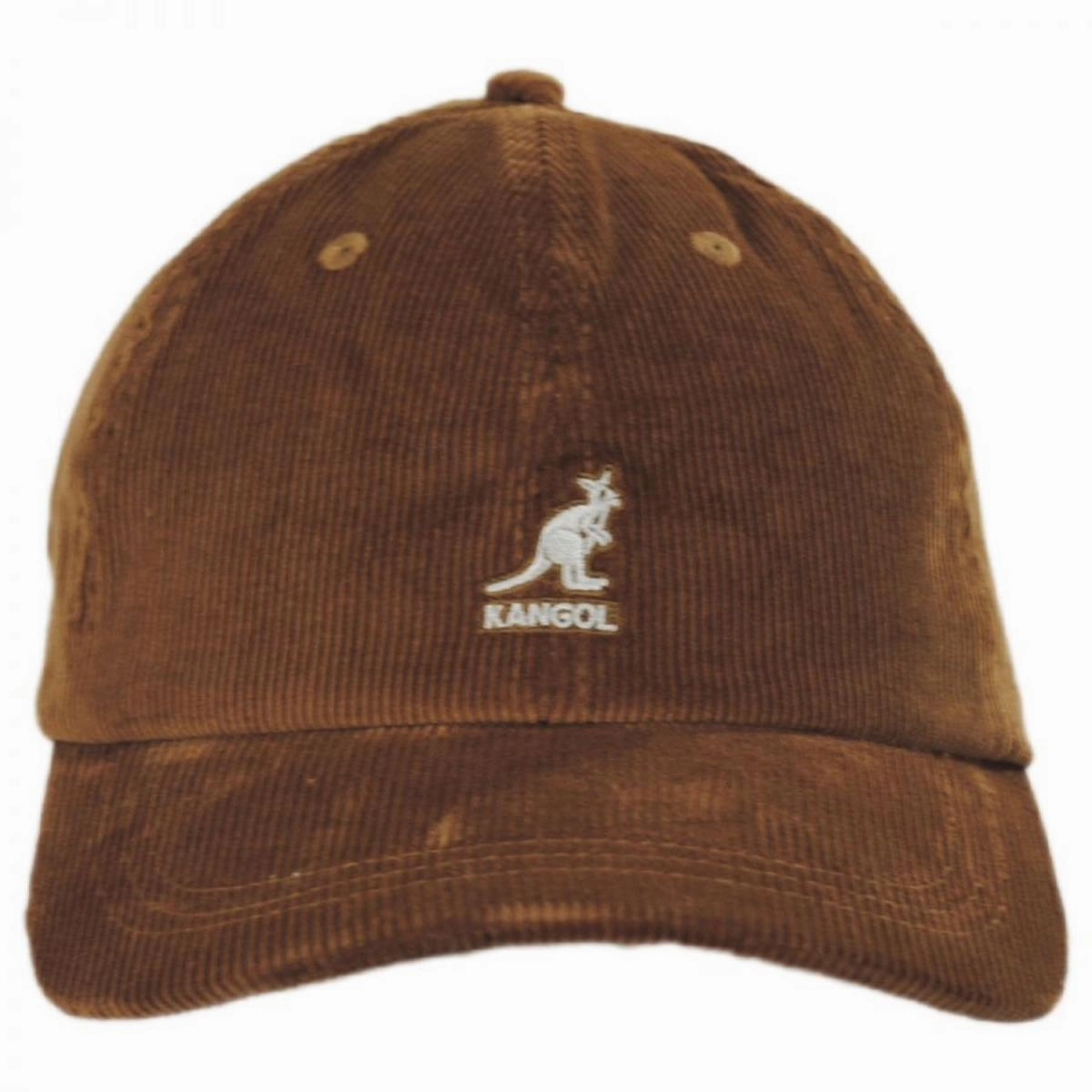 Logo Corduroy Strapback Baseball Cap Dad Hat