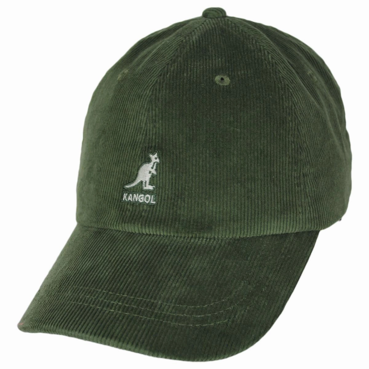 Logo Corduroy Strapback Baseball Cap Dad Hat