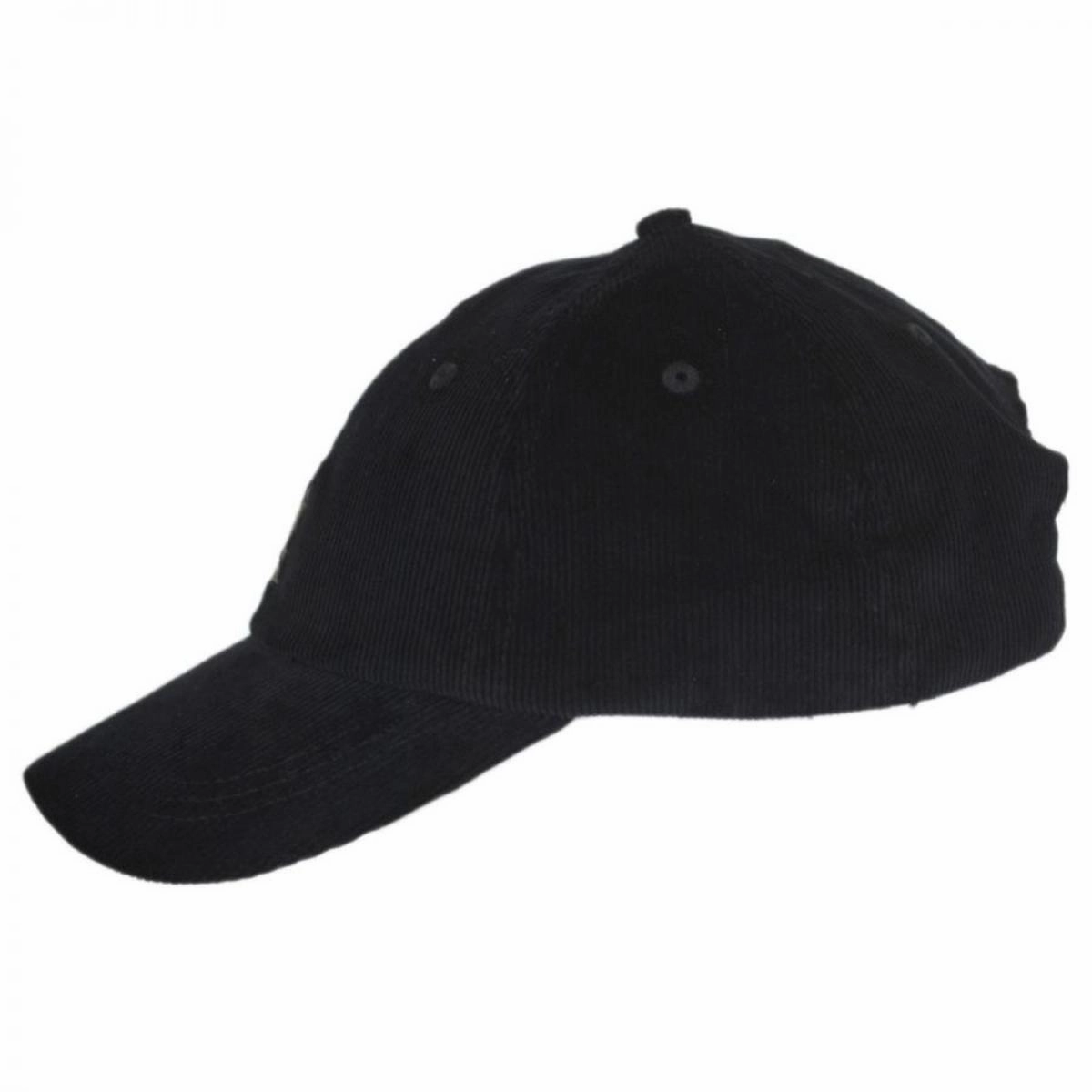 Logo Corduroy Strapback Baseball Cap Dad Hat