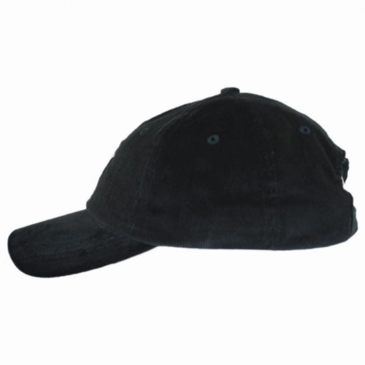 Logo Corduroy Strapback Baseball Cap Dad Hat